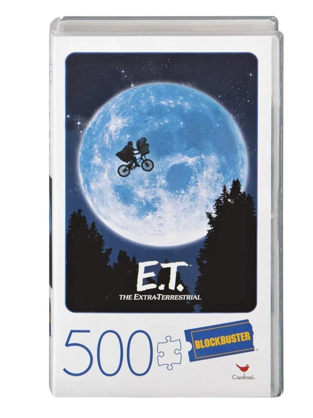 NEW 500 Pieces Jigsaw Puzzle ET E.T. Spin Master Game in Retro Blockbuster VHS C